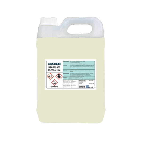 DEGREASER SEPARATING
